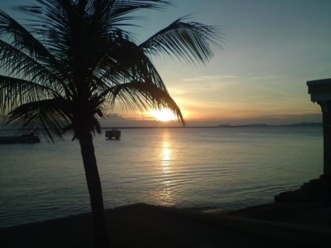 Bonaire - Ondergaande zon.