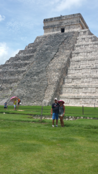 Mexico - Maya tempel in Mexico