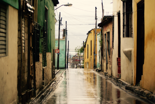Santiago de Cuba - Warme regen