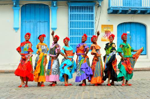 Cuba - Dansgroep Camagua.