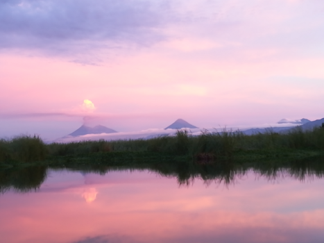 Monterrico - Just amazing, actieve vulkaan gespot vanuit de prachtige mangrove in Guatemala!