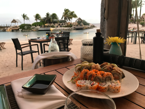 Curaçao - Sushi night in Curacao