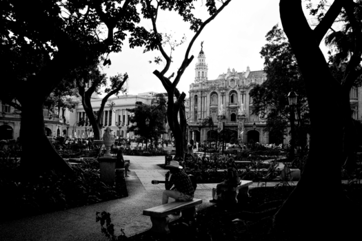 Cuba - Parque central, Havana