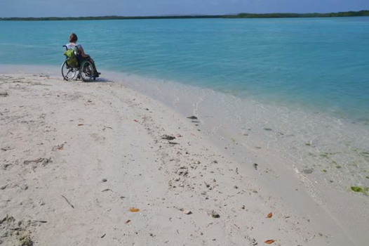 Bonaire - Wielen in het zand