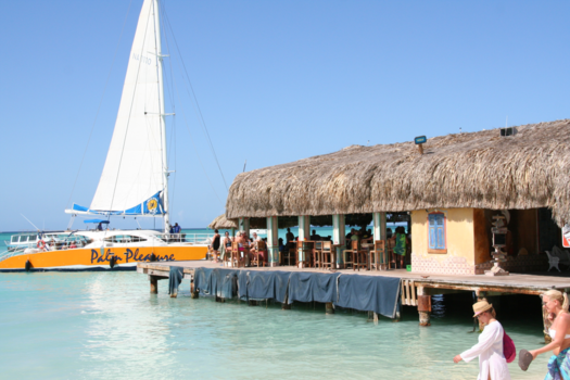 Aruba - Bugaloo voor heerlijke lunchen en relaxen