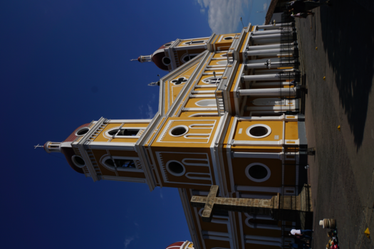 Nicaragua - Gele kathedraal Granada