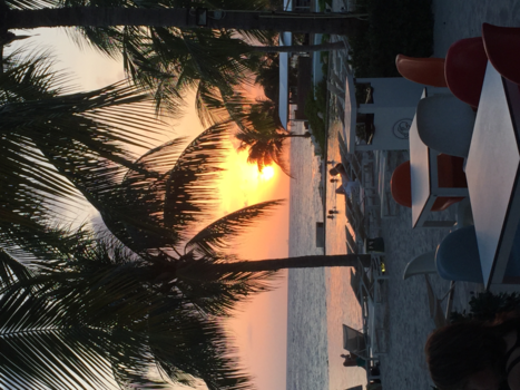 Curaçao - De mooiste zonsondergang te zien in de Jan Thielbaai