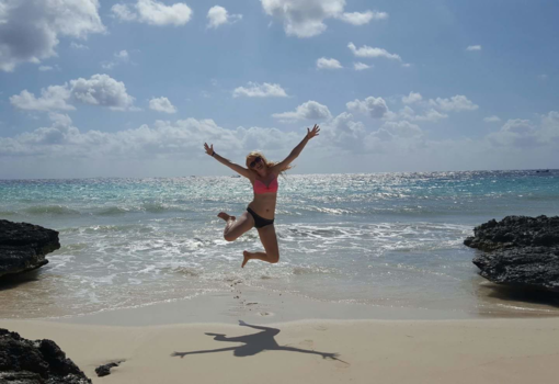Playa del Carmen - The flying dutchgirl