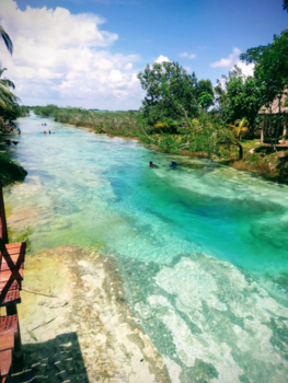 Laguna Bacalar - Stroomversnelling