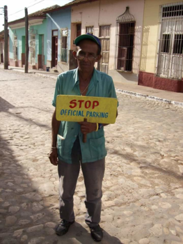 Trinidad (Cuba) - Attention Official parking!