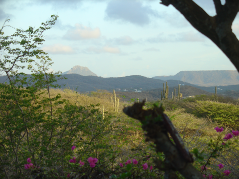 Curaçao - Uitzicht over Banda Abau