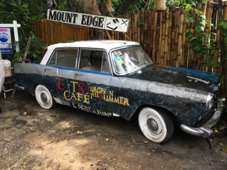 Jamaica - Lunchstop bij deze gelegenheid op Jamaica