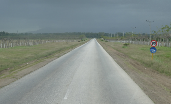 Cuba - Oneindige weg in Cuba