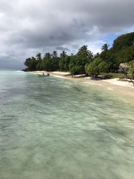 Dominicaanse Republiek - Bacardi eiland in de baai van samana