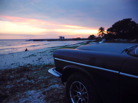 Playa Larga - Sunset at the Playa Larga, Cuba