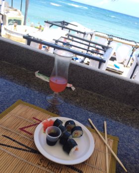 Dominicaanse Republiek - Sushi met dit uitzicht