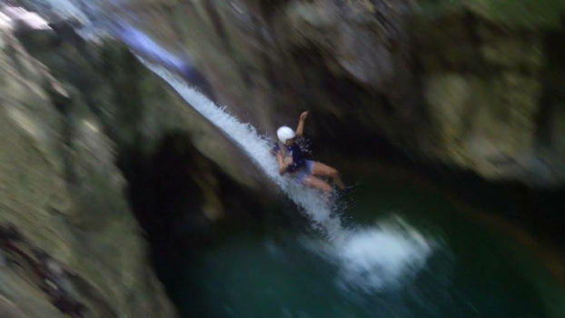 Dominicaanse Republiek - Van watervallen afglijden