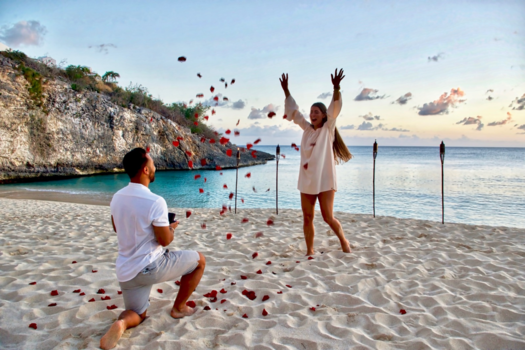 Sint Maarten - Huwelijksaanzoek