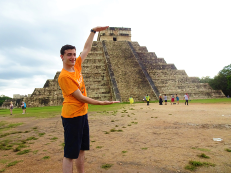 Chichén Itzá - hoe een grote pyramide klein kan zijn...
