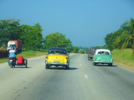 Havana - highway Havana: back to the fifties