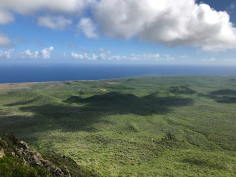 Curaçao - Uitzicht christoffelberg