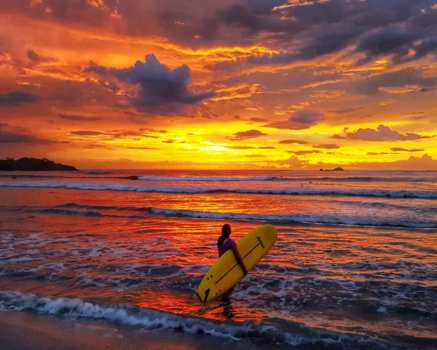 Rondreis hoogtepunten Costa Rica - Tamarindo golden hour Costa Ric