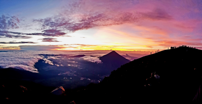 Guatemala - On top of the world, Volcán Acatenango - Guatemala