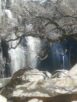 Mexico - Waterval bij aculco