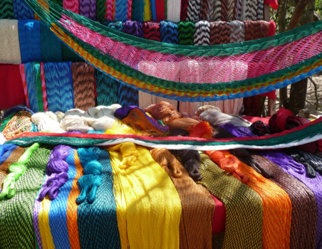 Mexico - VROLIJKE FLEURIGE HANGMATTEN