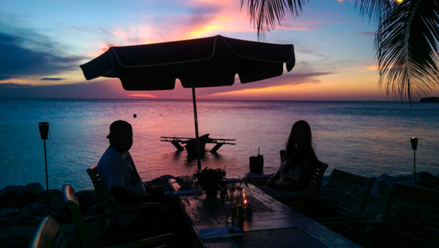 Curaçao - Diner aan het water