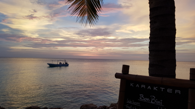 Curaçao - Zonsondergang bij Karakter