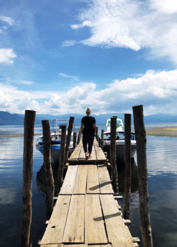 Guatemala - The dock - San Pedro La Laguna