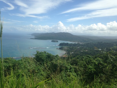 Jamaica - uitzicht vanaf Firefly , Oracabessa