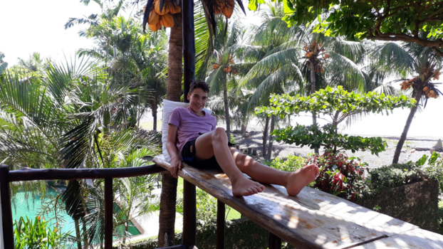 Costa Rica in drie weken - Playa Hermosa, paradijselijk plekje voor een puber!