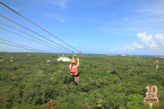 Playa del Carmen - high in the sky