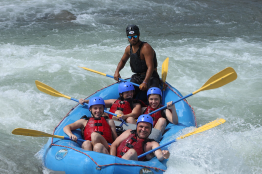 Costa Rica in drie weken - Raften op de rio naranjo