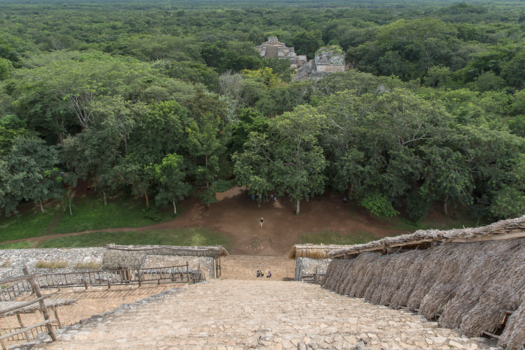 Mexico - Wat een hoogte! Mayastad Ek'Balam