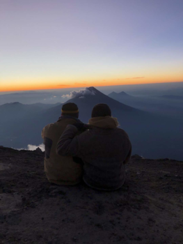 Antigua - Feeling blessed to reach the summit of acetenango together