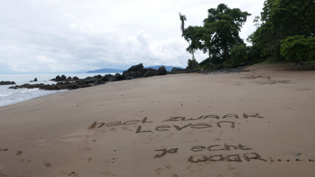 Costa Rica - Heel zwaar leven.....!