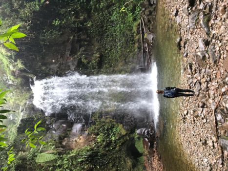 Panama - Lost waterfall hike - Boquete