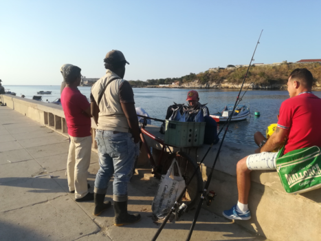 Havana - Mannen aan het vissen