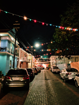 Curaçao - Pietermaai at night