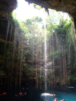 Mexico - Cenote nabij Tulum, Mexico