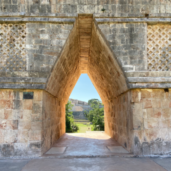 Uxmal - Mayan gateway in Uxmal