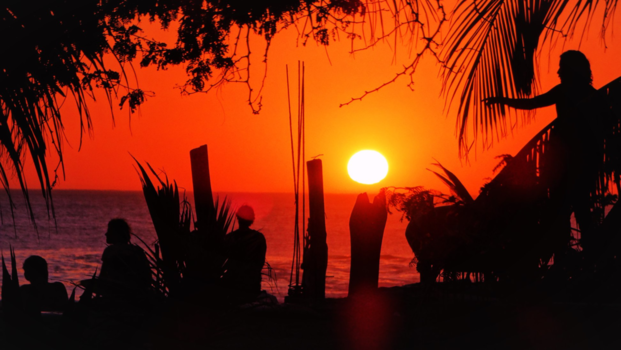 Nicaragua - Watching the surf