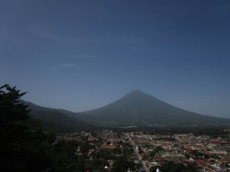 Antigua - Uitzicht over de stad