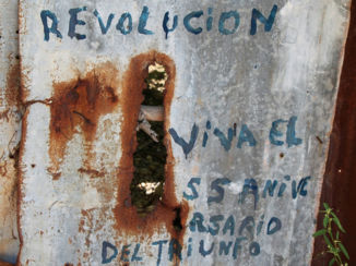Cuba - Graffiti op Cato Granma