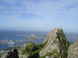 Fort Willem - Juliana AirPort vanaf Sentry Hill