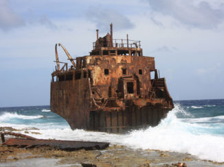 Curaçao - scheepswrak op klein-curacao