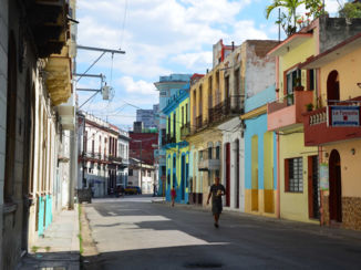 Havana - kleurrijke huizen